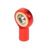 10pcs M2.5 Link Rod Joint Ball End Head Holder for RC Model Car Boat Airplane Trucks Upgrade Parts RC Car Linkage(Red) view 2