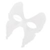 Abaodam 6pcs DIY Paintable White Paper Butterfly Masks Blank for Masquerade Halloween Birthday Party Crafts and Cosplay Creative Face Masks view 1