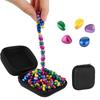 360pcs Fidget Toys, Magnetic Balls, Stocking Stuffers for Men Teen Boys Gift, Sensory Toys, Desk Fidget Toys for Office Stress, Anxiety Relief, Cool Gadget Sensory Stones for Gifts view 1