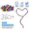 360pcs Fidget Toys, Magnetic Balls, Stocking Stuffers for Men Teen Boys Gift, Sensory Toys, Desk Fidget Toys for Office Stress, Anxiety Relief, Cool Gadget Sensory Stones for Gifts view 2
