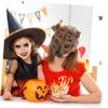 Abaodam Brown Bear Animal Face Mask for Halloween Cosplay Party Lightweight Breathable Half Face Costume Accessory with Elastic Band Comfortable Fit view 4