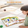 English Interactive Sound Book for Kid,Alphabet & Number Talking Book for Toddlers Age 3-5,Preschool ABC Learning Travel Toy for Boys Girls Birthday Gift 3 4 5 6 Year Old,Sensory Autism Toy,600+ Audio view 2