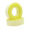 Colaxi 2X Tire Inserts for 1/10 RC Crawler Trucks 1:10 RC Car Part Waterproof 1 10 Scale Car Accessories for 146-149mm Hobby Cars, Yellow view 1