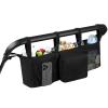 Accmor Double Stroller Organizer for Bob Duallie and Baby Jogger City Mini GT2, Double Baby Stroller Caddy Bag Organizer Accessories view 1