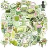 100pcs Aesthetic Matcha Style Stickers for Girls Cute Girly Ins Matcha Stickers for Water Bottles Journal Scrapbook Laptop Luggage Party Favors view 1
