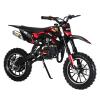 50cc Kids Dirt Bike, Gas Powered 2-Stroke Mini Motocross Motorcycle with Off-Rode Tire & Front Rear Disc Brakes, Off-Road Dirtbike for Kids 8-14, Up to 25 Mph, Max Load 330 LBS view 1