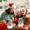 Chunful 2 Pack Christmas Craft Kits for Kids, Mason Jar Kit with Accessories for DIY Holiday Party Supplies, Art and Craft Projects Ornament Kits Winter Xmas Activities Christmas Party Favor Gifts view 4