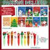 30 Sets Christmas Notepads with Pens Merry Christmas Mini Notebooks Colorful Xmas Ballpoint Pens Santa Snowman Pocket Notebook for Winter Xmas Party Home Staff Teacher Coworker School Office Gifts view 2