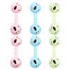 Beaupretty 6Pcs Baby Rattle Toys for Newborns 012 Months, Infant Hand Rattles with Easy-Grip Dumbbell Shape, Non-Toxic Early Sensory Toys, Random Colors view 1