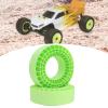 Colaxi 2X Tire Inserts for 1/10 RC Crawler Trucks 1:10 RC Car Part Waterproof 1 10 Scale Car Accessories for 146-149mm Hobby Cars, Green view 4