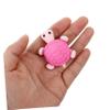 Abaodam 24Pcs Tortoise Shaped Animal Erasers for School Cartoon Pencil Erasers and Fun Study Supplies Gift Random Color view 3