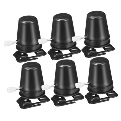 BESPORTBLE 6Pcs Plastic Wind Up Movement for DIY Clay Crafts Small Colored Parts for Clockwork Robot Mechanism Accessories for Handmade Walking Projects
