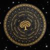 Fukaisu Divination Pendulum Board, 11 Inch Wooden Tree of Life Pendulum Dowsing Board with Letters Divination Tools Witchcraft Supplies for Beginner Professional view 3