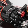FEDCO SCX24 Motor Upgrade 2-Speed Transmission with Driveshafts,Transmission Mount,Side Plate,Shock Mount,Receiver Tray for SCX24 Upgrades 1/24 RC Crawler,RTR Version view 3