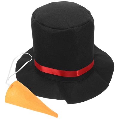 Beavorty 1 Set Snowman Cosplay Hat Photography Prop Snowman Making Hat Cosplay Costume Supply for Christmas Winter Party Favor