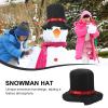 Beavorty 1 Set Snowman Cosplay Hat Photography Prop Snowman Making Hat Cosplay Costume Supply for Christmas Winter Party Favor view 3