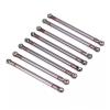 Compatible with Axial for SCX10 for RGT 86100 1/10 RC Crawler Car Parts 8Pcs Threaded Connecting Rods with M3 Rod End Kit 313mm Wheelbase RC Accessories view 2