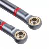 Compatible with Axial for SCX10 for RGT 86100 1/10 RC Crawler Car Parts 8Pcs Threaded Connecting Rods with M3 Rod End Kit 313mm Wheelbase RC Accessories view 3