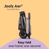 Joolz Aer2 Lightweight Travel Stroller for Baby & Toddler  Ultra-Compact One-Hand Foldable Stroller, Reclining Seat, UPF 50+ Canopy, Adjustable Leg Rest, Carry-On & Airplane Approved (Sandy Taupe) view 4