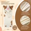 GILFWM 70" 4.2lbs Cow Thickened Kids Nap Mat for Preschool, Daycare,Kindergarten,Soft Washable for Boys and Girls, 2-in-1 Stuffed Animals Sleeping Bag and Pillow, Sleep Sack for Toddlers view 2