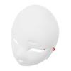 Beaupretty Unpainted White PVC Fox Mask Lightweight Blank Masquerade Face for DIY Crafting and Cosplay Parties Soft Matte Finish with for Halloween and Birthday Celebrations view 1