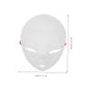 BESPORTBLE Unpainted PVC Fox Mask DIY Craft Blank Plain Mask for Cosplay Parties and Performances Paintable Soft Matte White Half Face with Versatile Costume Accessory view 2