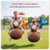 QPAU Infatable Bouncy Horse Toys 2 PCS with Hand Pump, Heavy Duty Giant Bouncy Pal, 220lbs Load Capacity, Ride On Bouncy Animal Hopper Toy, Indoor Outdoor Bouncers for Kids Girls Boys Ages 5+ view 3