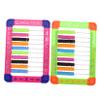 Abaodam 2pcs Educational Plastic Abacus Math Counting with Beads Numbers Letters for Boys and Early Learning Arithmetic and Memory Development Random Color view 1