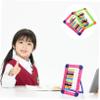 Abaodam 2pcs Educational Plastic Abacus Math Counting with Beads Numbers Letters for Boys and Early Learning Arithmetic and Memory Development Random Color view 3