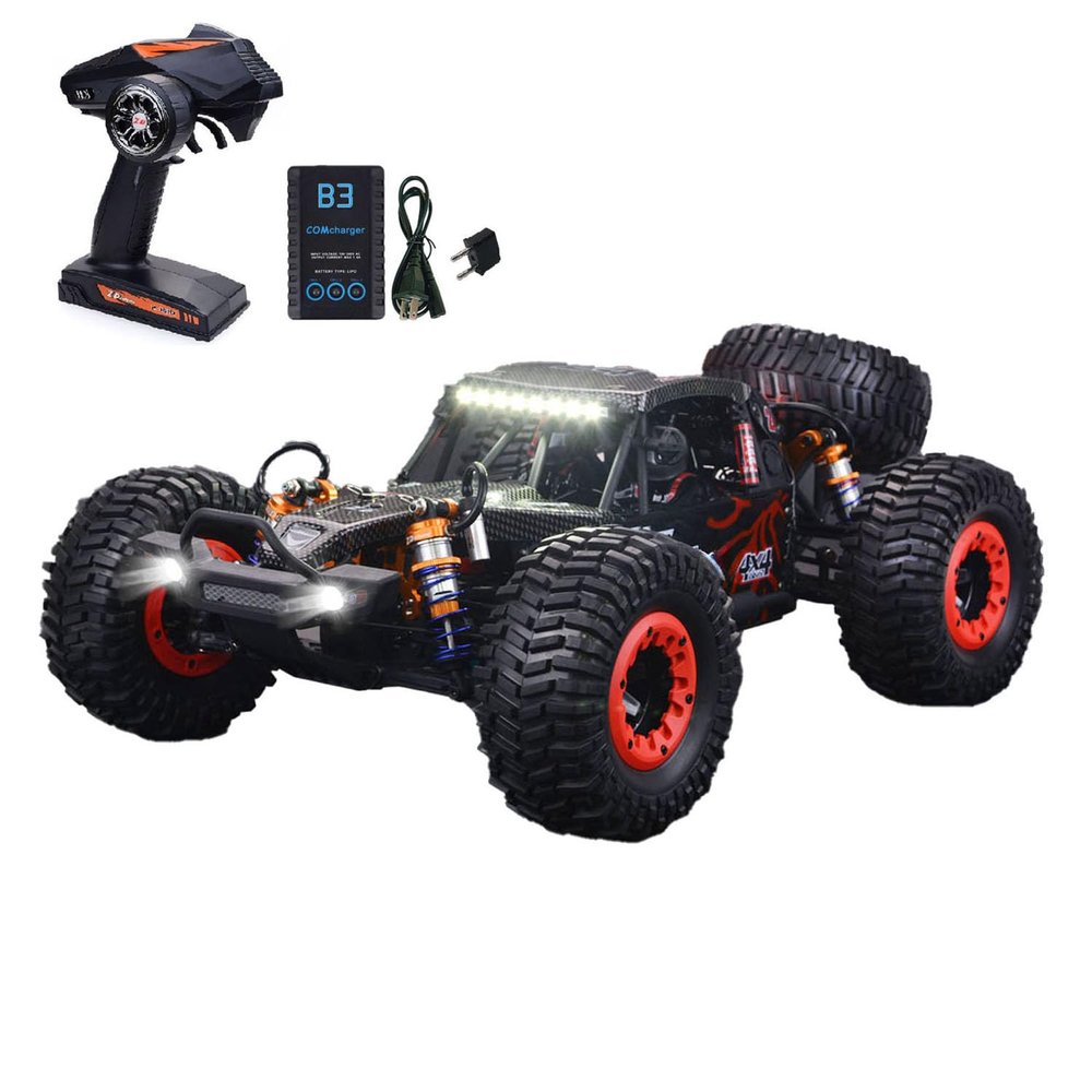 TOUCAN RC HOBBY 1/10 Racing DBX 104 Radio Controlled Off Road Car Spare Tire Version 4WD Electric RC Desert Racer Metal Oil Filled Shocks