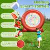 6ft Giant Inflatable Dartboards with Electric Air Pump, Jumbo Soccer Target Game/Yard Games for Backyard Parties & Carnival Fun, Outdoor Kick Darts for Family, Kids, Adults view 4