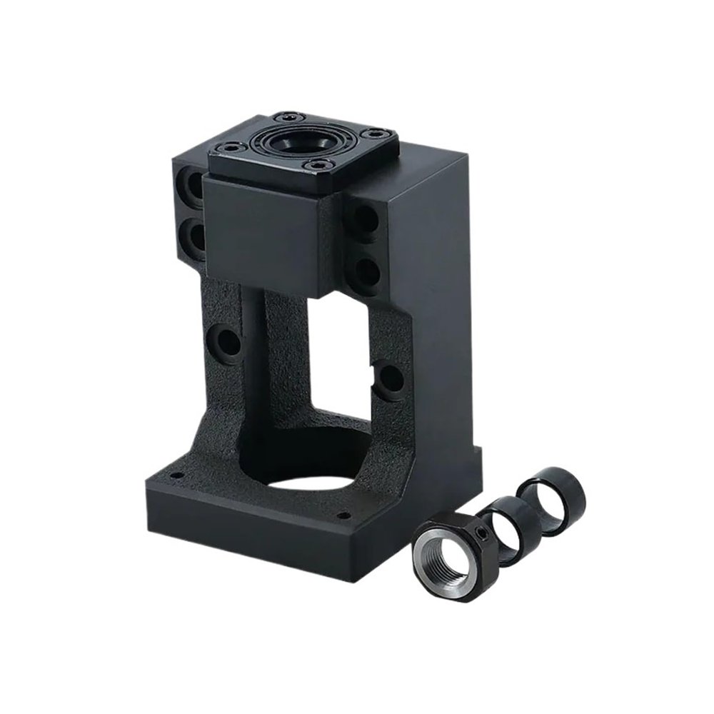 CPBGXJZD HM15 Integrated Motor Mount Bracket Fit Nema32 Nema34 Stepper Motor and 80ST Servo for 20mm BK15 Ballscrew of Engraver