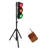 XKEDNMF Red Yellow Green Traffic Signal Light,Traffic Safety Education Props for Early Education,Learning & Education,with Remote Control, view 1