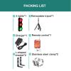 XKEDNMF Red Yellow Green Traffic Signal Light,Traffic Safety Education Props for Early Education,Learning & Education,with Remote Control, view 3