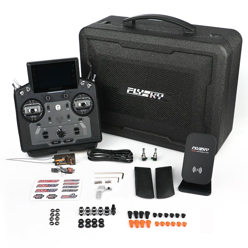 GoolRC Flysky Paladin PL18 Ultra Radio Transmitter and FTr8B Receiver Combol Set, 2.4GHz 18 Channels Remote Controller for RC Airplane Helicopter Car Boat Robot Glider