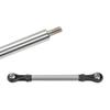 8PCS Stainless Steel Straight Links Set Compatible with 1 18 Scale RC Crawler Cars Compatible with Chassis Suspension Clearance Adjustment Upgrade Parts view 3