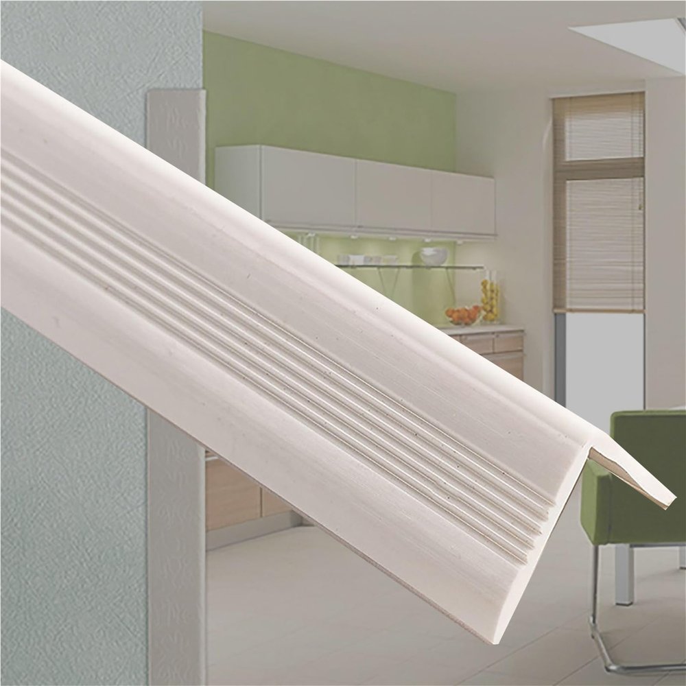 1.4in Width Soft Padded Wall Corner Guard, Stain-Resistant Safe Corner Guard, Guards to Protect Walls Corner for Corner Damage/Door Frame Edge(L W 780 x 1.4in)