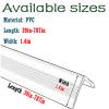 1.4in Width Soft Padded Wall Corner Guard, Stain-Resistant Safe Corner Guard, Guards to Protect Walls Corner for Corner Damage/Door Frame Edge(L W 780 x 1.4in) view 2