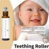 3Pcs Velaria Teething Roller, Teething Roller All Natural for Babies, A Thousand Roses Teething Roller Oil, Teething Relief Roller view 2