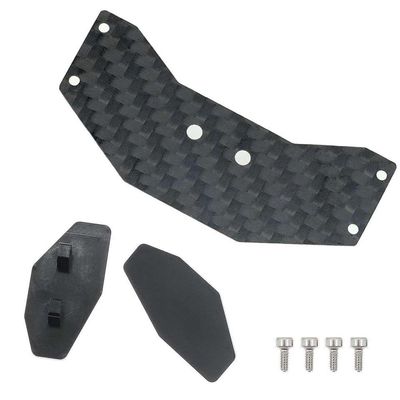 1/24 B Buggy Compatible Carbon Fiber Tail Wing Rear Spoiler 58737 Upgrade Accessory Parts