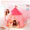 Acamina Play Tent for Kids,Space Rocket Ship TentChildren Pop Up Foldable Tents Playhouse Indoor Outdoor Games PartyBirthday Toy for Boys GirlsPrincess Prince Castle Teepee Gift (Pink) view 3