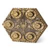 Banloga D&D Dice Set,7PCS Metal Dice for Dungeons and Dragons,Mini Dice Set with Pocket Watch Case,Role Playing Board Games Accessories (Dragon, Gold-S)