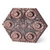Banloga D&D Dice Set,7PCS Metal Dice for Dungeons and Dragons,Mini Dice Set with Pocket Watch Case,Role Playing Board Games Accessories (Dragon, Copper-S)