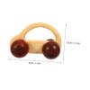 BESPORTBLE Wooden Hand Push Car for Sturdy Maple Vehicle Grasping and Finger Flexibility Trainer Enhances Hand Eye Coordination and Imagination Development Educational Plaything view 2