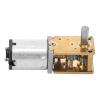 1218GE-N20 Mini Gear Motor, 3V 6V DC, Metal Worm Gear Reducer, Multiple Speed Options 16-70 RPM, Brush Motor for Electronic Devices view 2