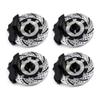 AMZRC 4Pcs Metal Disc Brake Rotors & Calipers 8567 8569 Upgrade Part for Rc Car 1/7 Traxxas UDR Unlimited Desert Racer 85076-4 85086-4 view 1