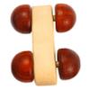 BESPORTBLE Wooden Hand Push Car with Rounded Edges for Safe Grasping and Exercising Smooth Sanded Maple Vehicle for Imaginative Play and Grip Development view 1