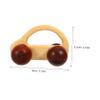 BESPORTBLE Wooden Hand Push Car with Rounded Edges for Safe Grasping and Exercising Smooth Sanded Maple Vehicle for Imaginative Play and Grip Development view 2