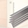 20 52 68 80 90 96 in Long Wall Corner Guard Metal, Wall Edge Protectors Guards for Cabinets/Fireplaces, Aluminum Corner Guards for Protect Walls Sharp Furniture(4pcs,L88 x W1.4in) view 1
