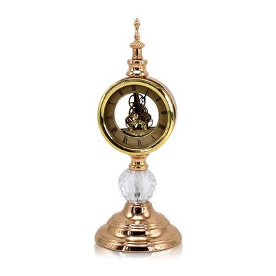 YWMLFZ Clock Seat Clock Vintage Office Desk Clock Wine Cooler Home Ornament Decorations